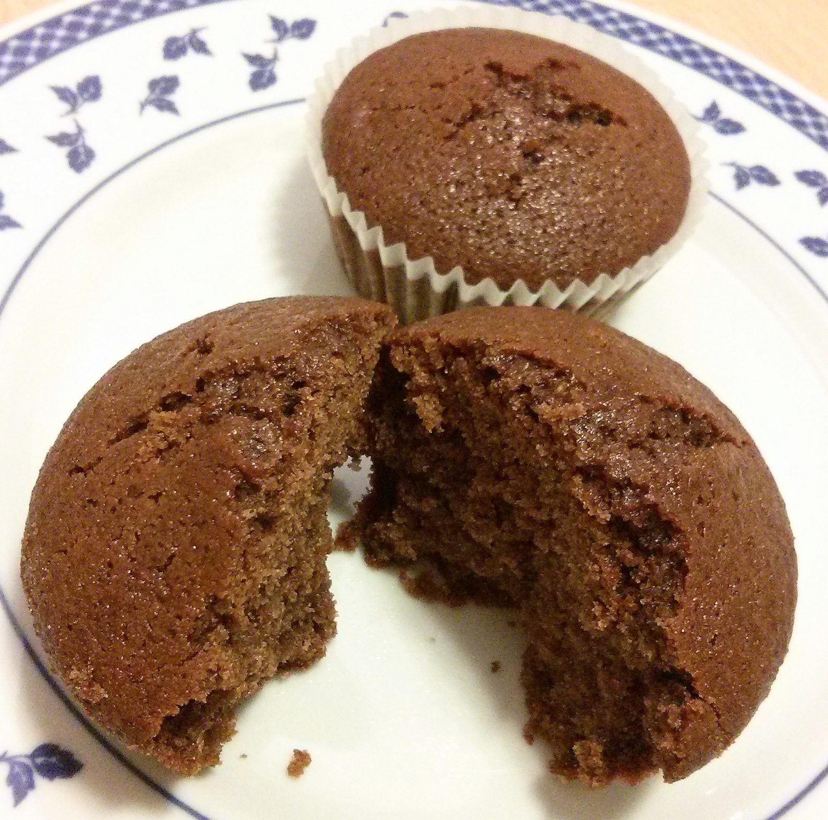 Muffin senza glutine al cacao